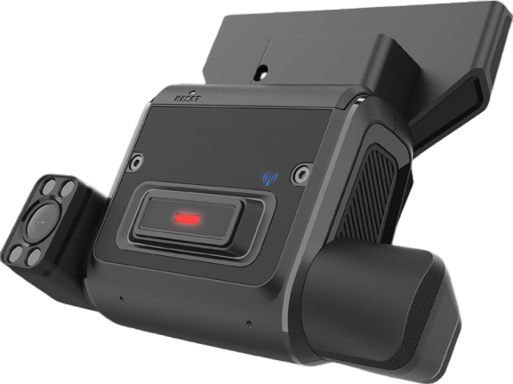 The Vision dual-facing dash cam
