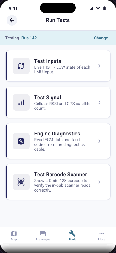 Fleet Guardian Mobile install tests